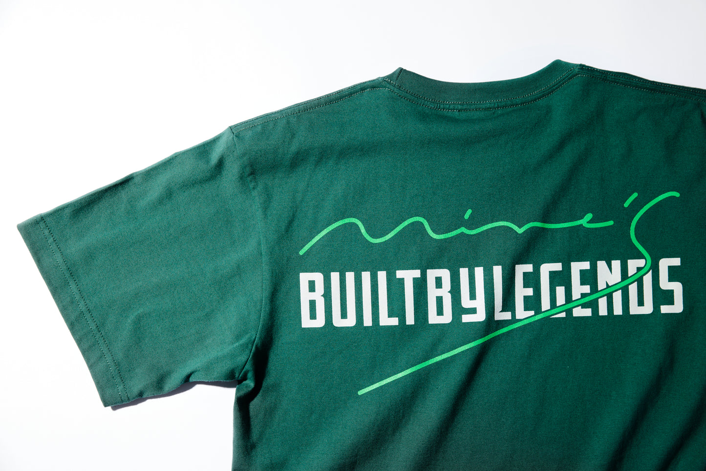 Built By Legends x MINE'S Green Tee