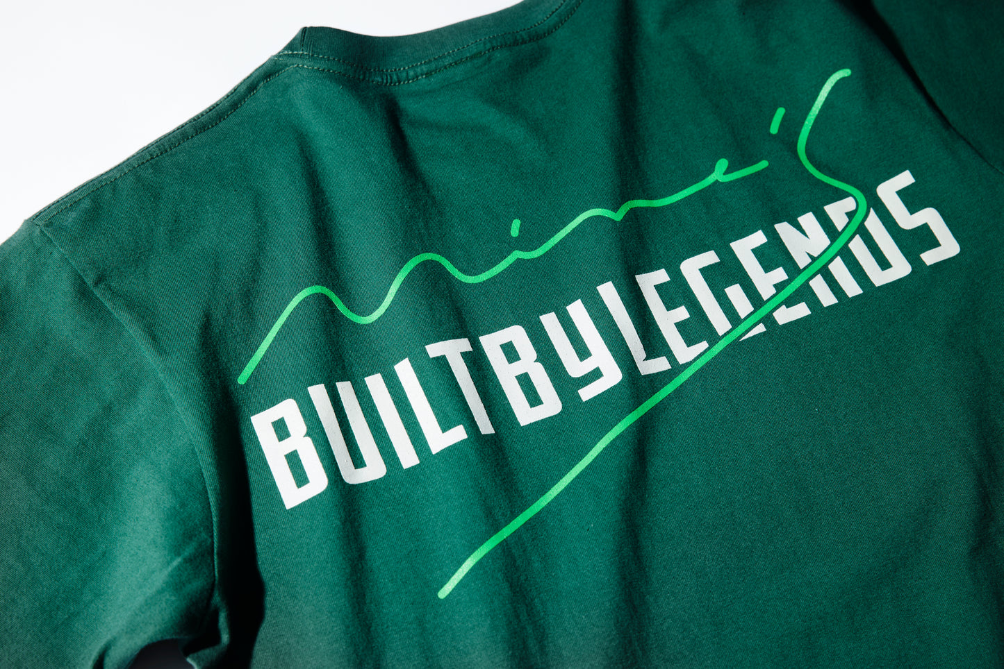 Built By Legends x MINE'S Green Tee