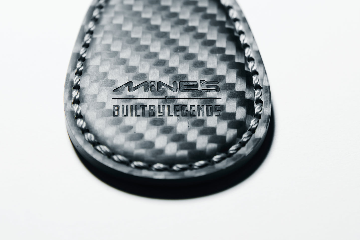Built By Legends X MINE'S Dry Carbon Keyring