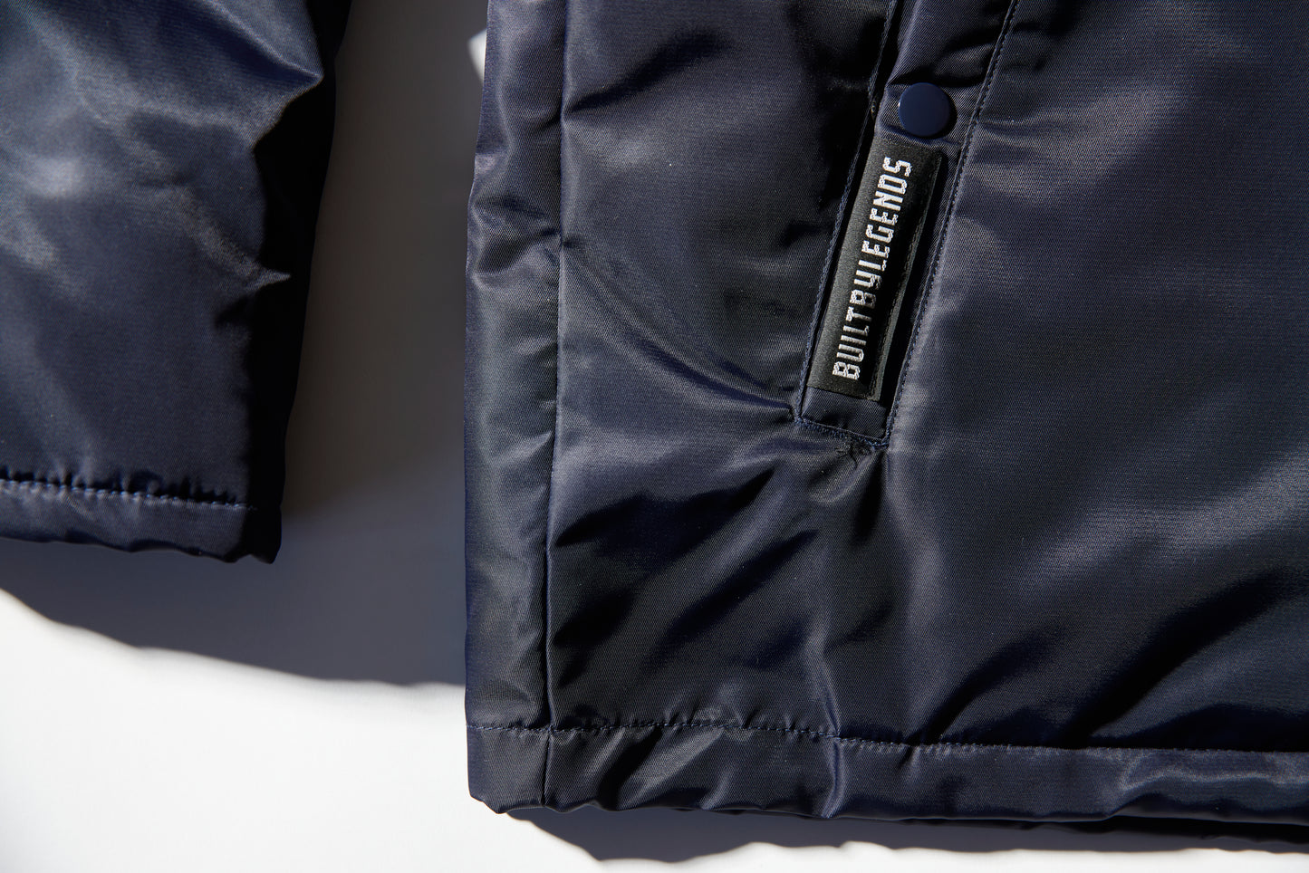Built By Legends x Garage Yoshida Slogan Coach Jacket w/Boa Lining