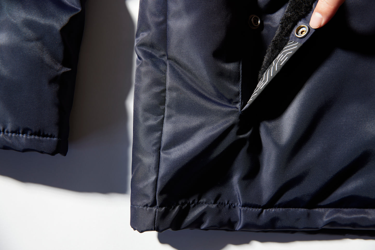 Built By Legends x Garage Yoshida Slogan Coach Jacket w/Boa Lining