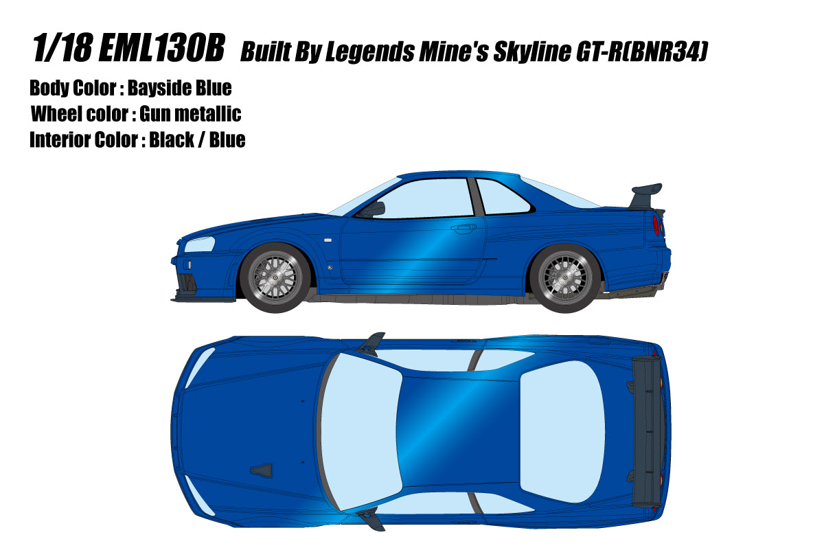 < Pre Order > 1/18 Built By Legends R34