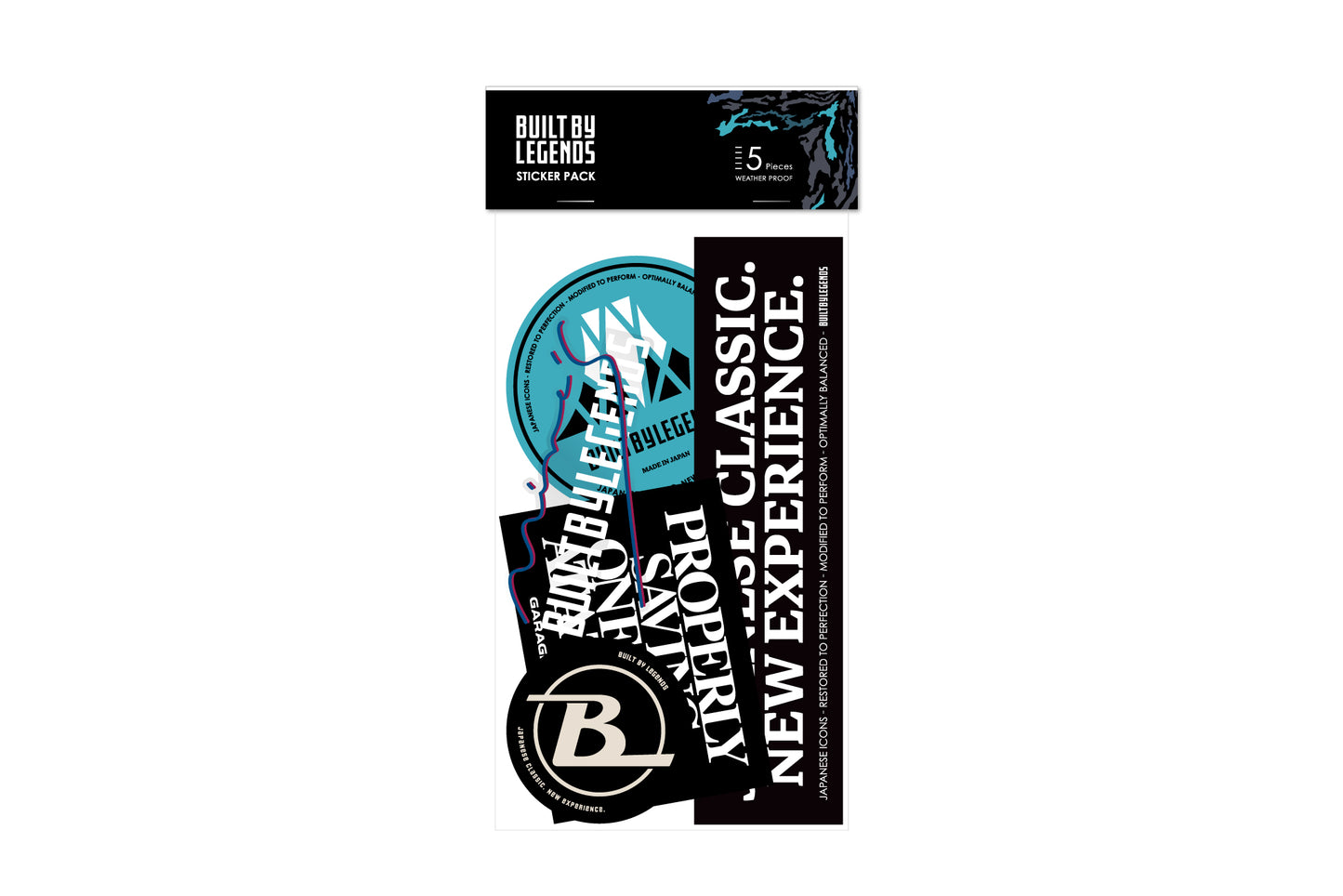 Built By Legends Sticker Pack