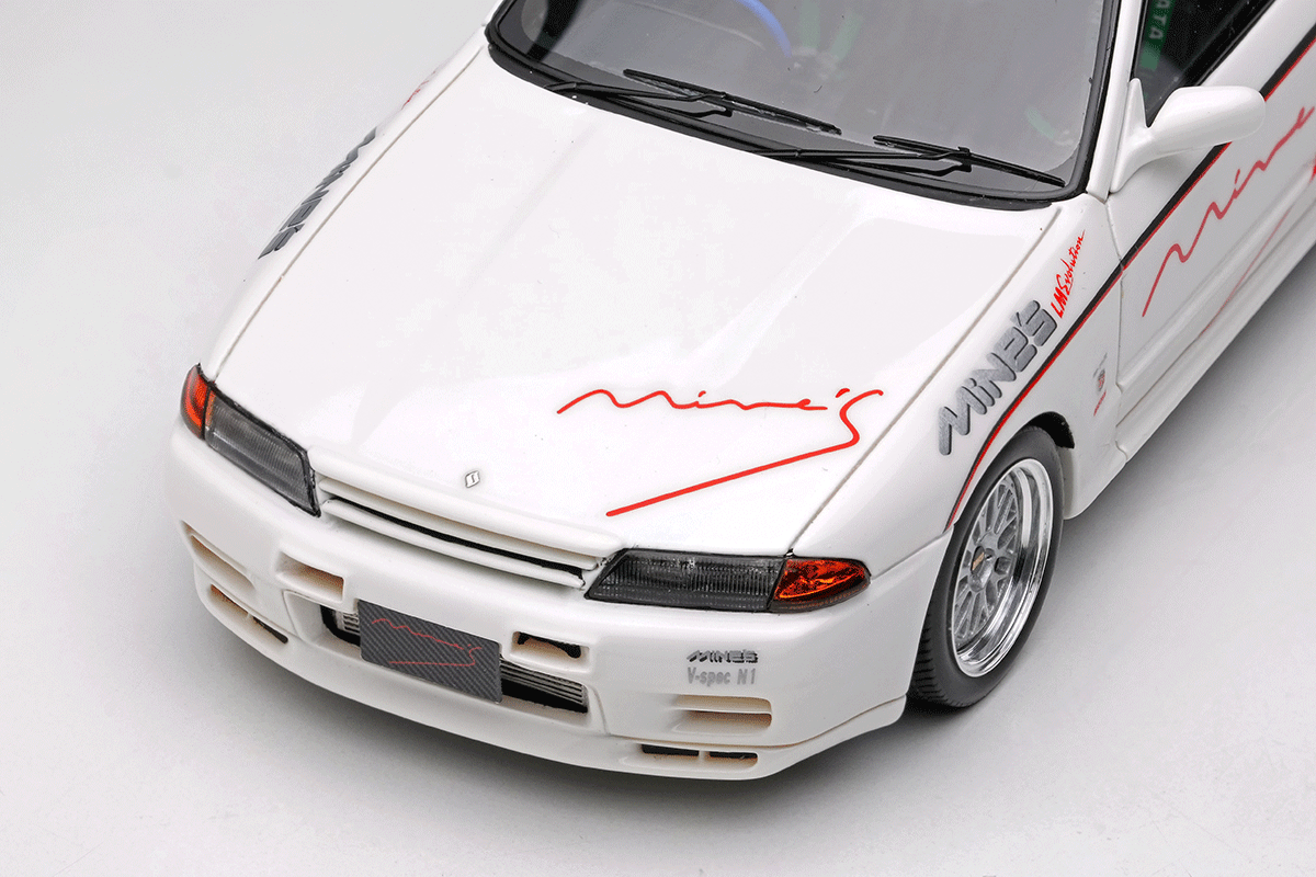 1/43 MINE'S R32 Demo Car BBS Edition