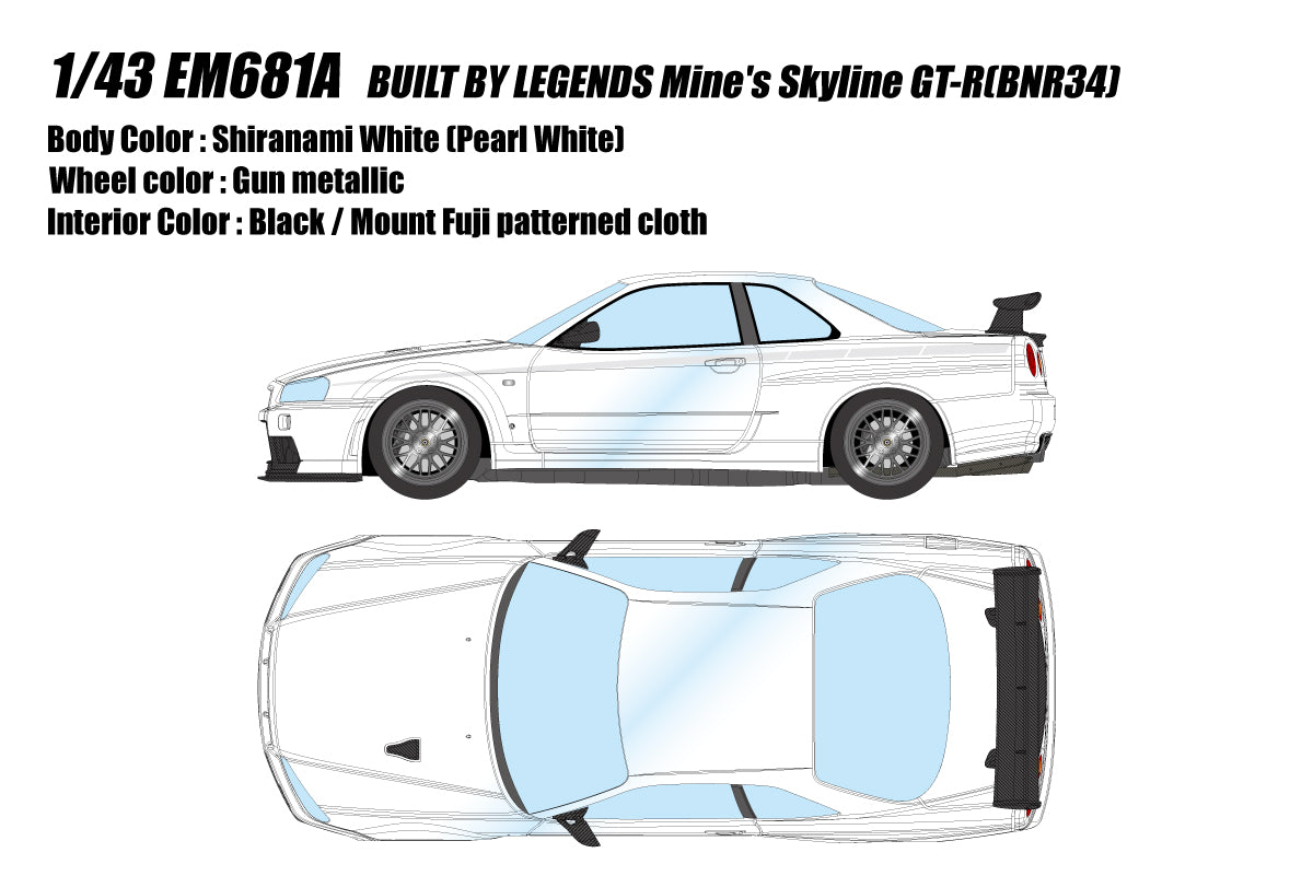 < Pre Order > 1/43 Built By Legends R34