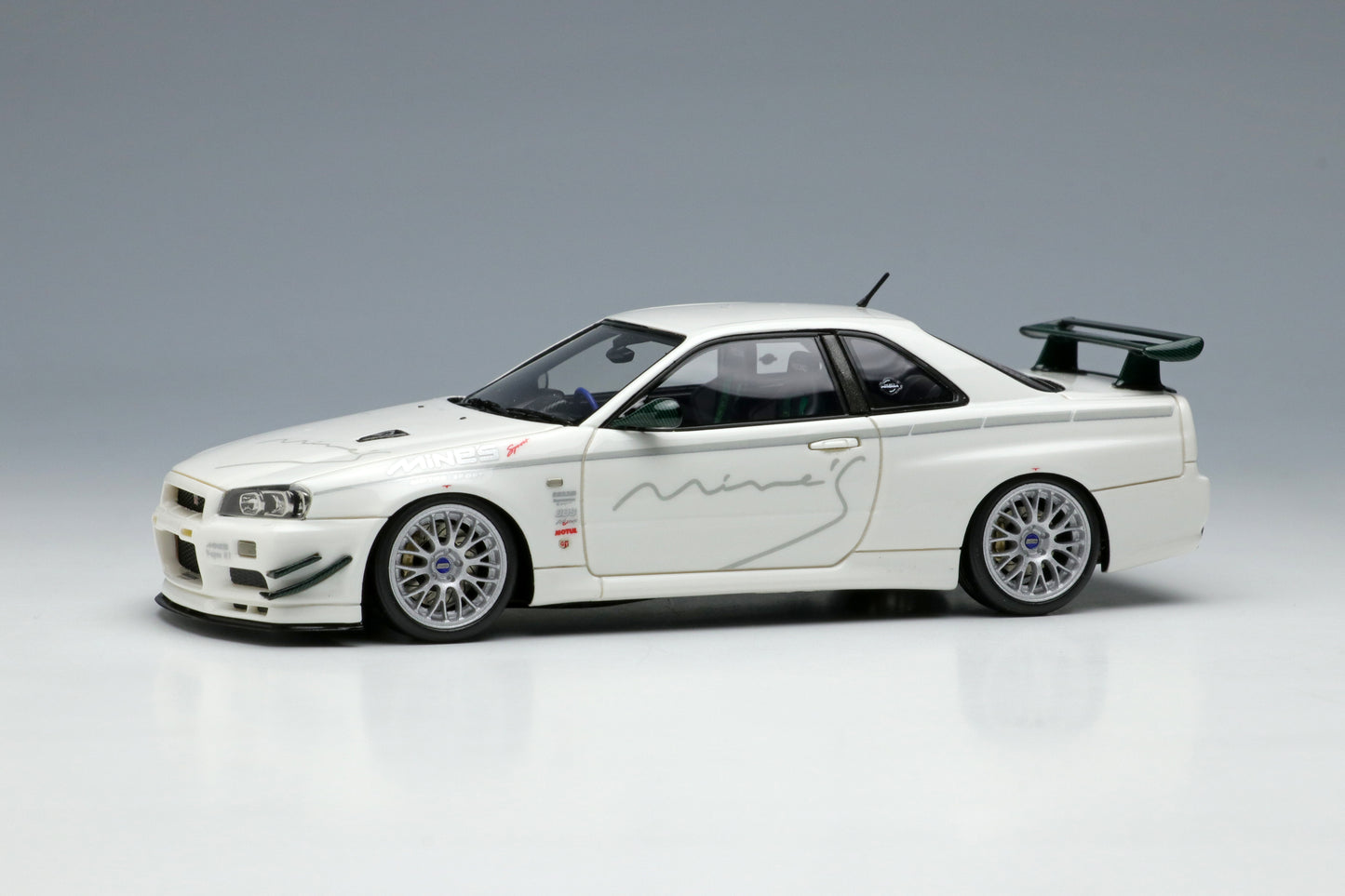 1/43 MINE'S R34 Demo Car BBS Edition