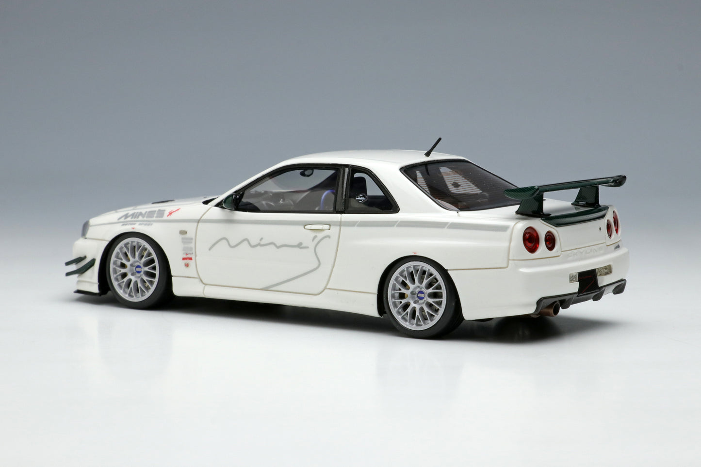 1/43 MINE'S R34 Demo Car BBS Edition