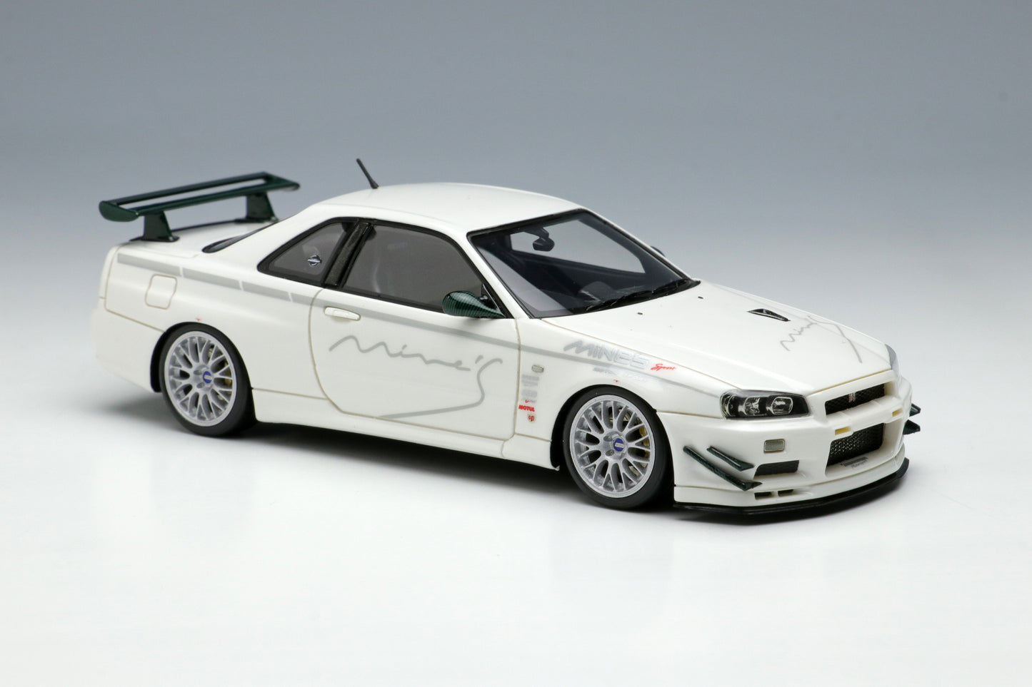 1/43 MINE'S R34 Demo Car BBS Edition