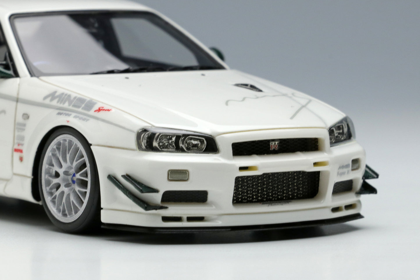 1/43 MINE'S R34 Demo Car BBS Edition