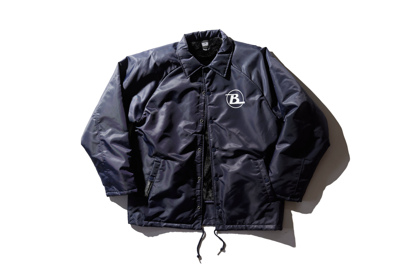 Built By Legends x Garage Yoshida Slogan Coach Jacket w/Boa Lining