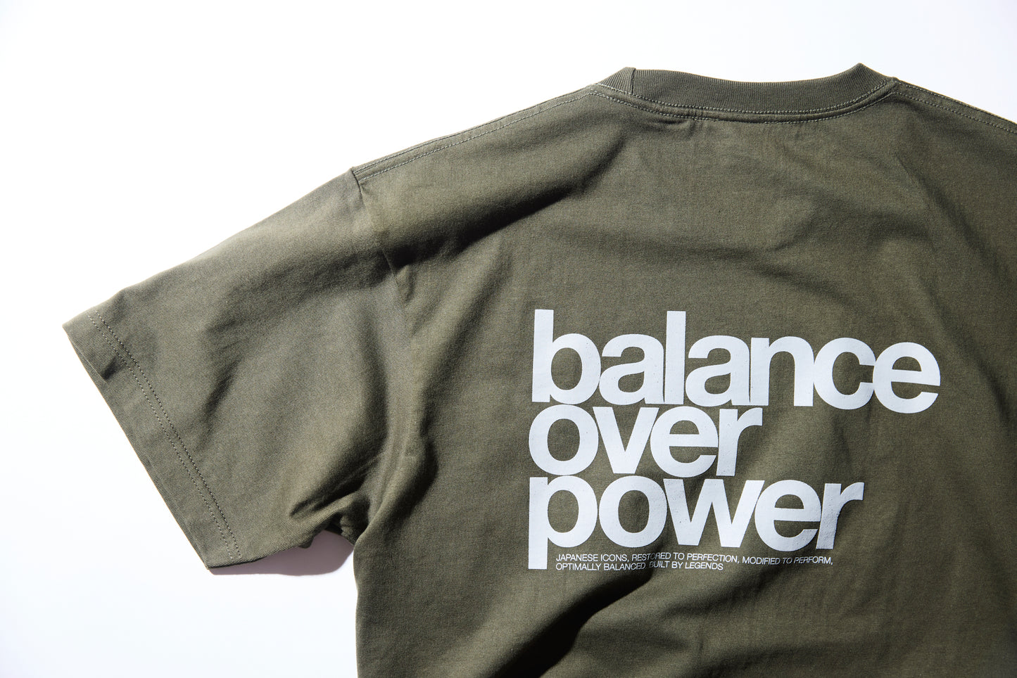 Balance Over Power Tee