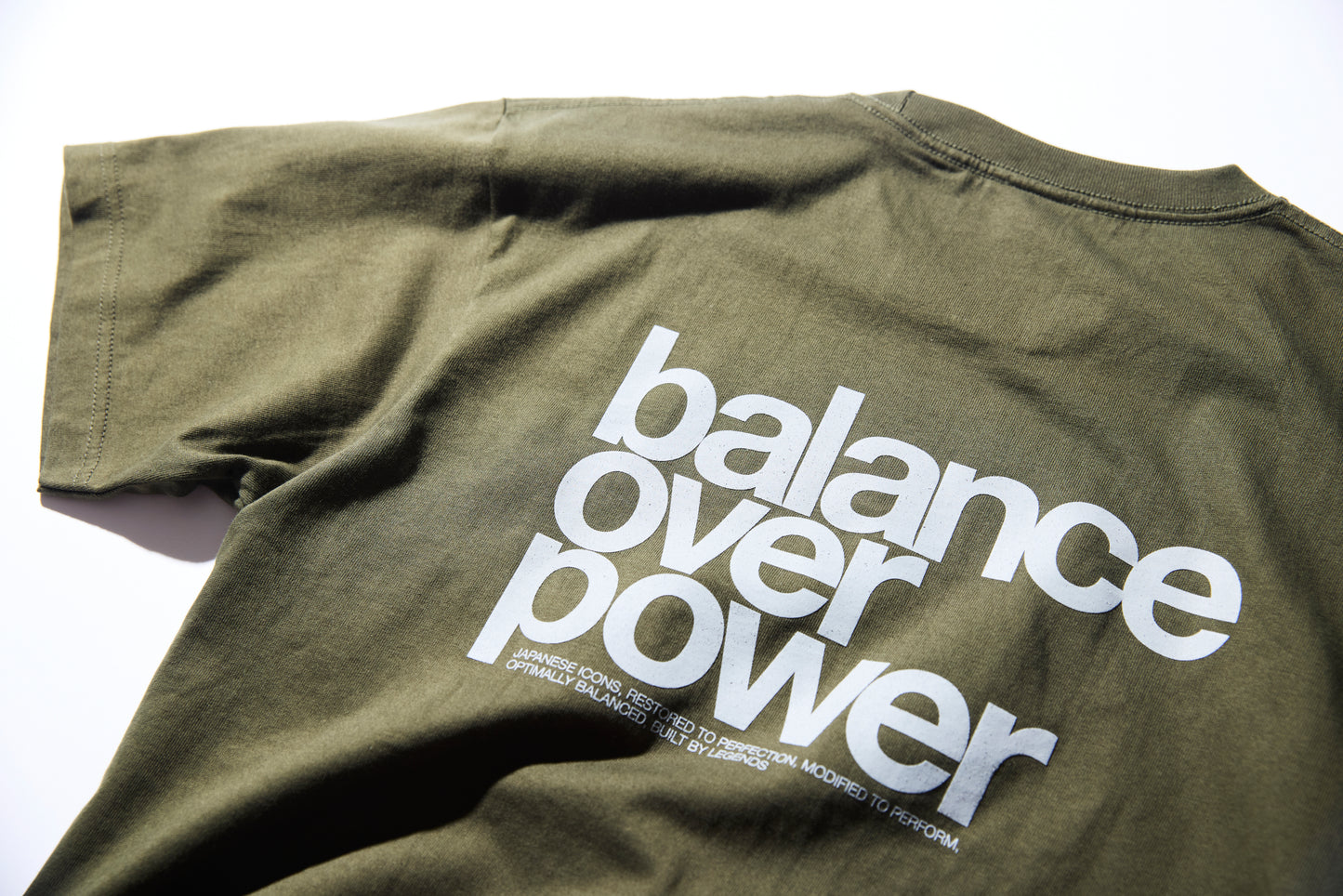 Balance Over Power Tee