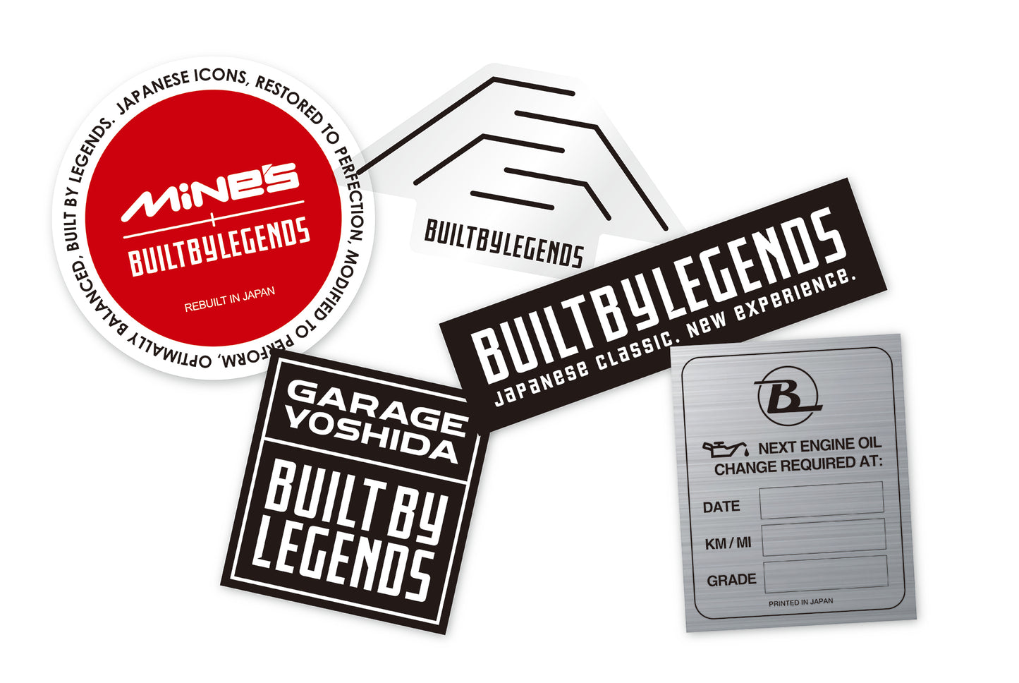 Built By Legends Sticker Pack III