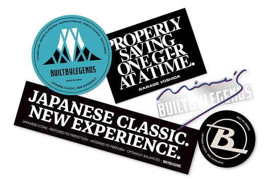 Built By Legends Sticker Pack