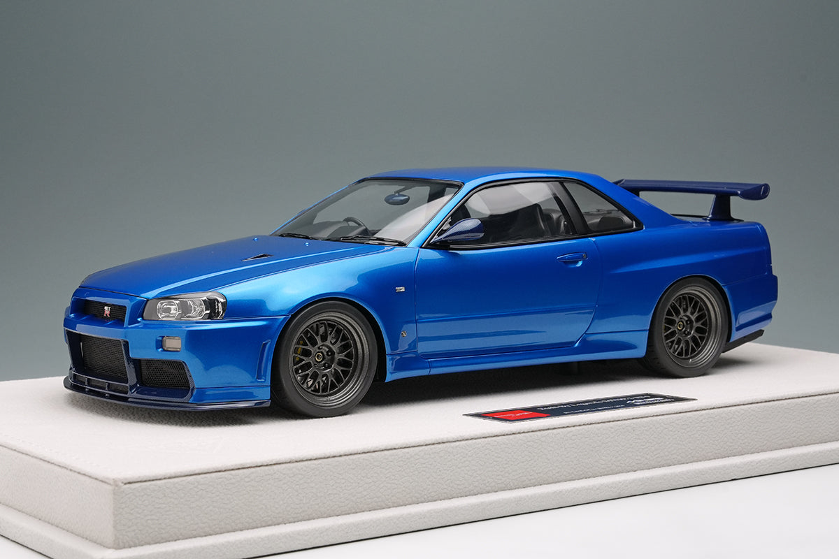 1/18 Built By Legends R34 in Bayside Blue