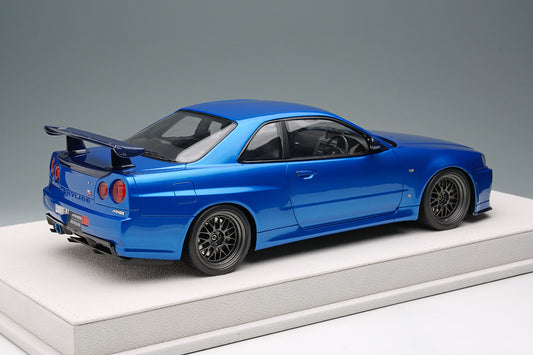 1/18 Built By Legends R34 in Bayside Blue