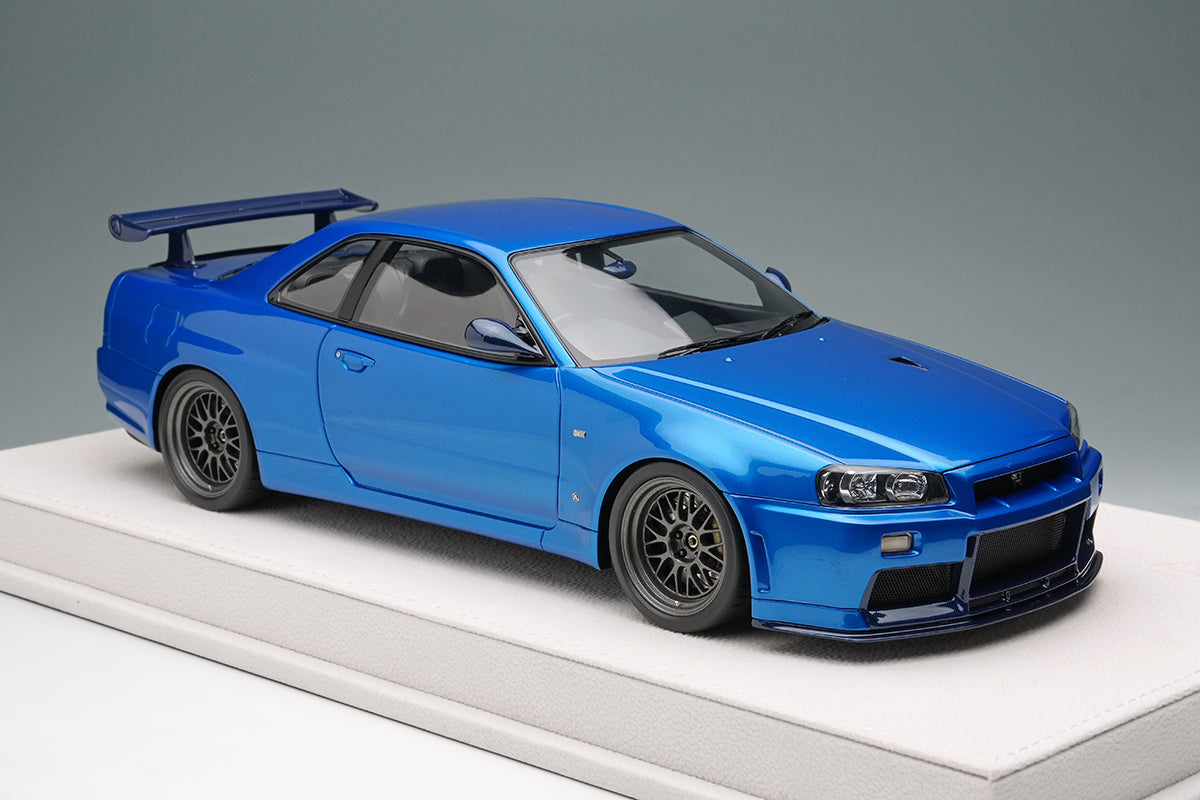 1/18 Built By Legends R34 in Bayside Blue