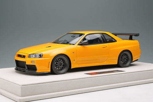 1/18 Built By Legends R34 in Yamabuki Yellow