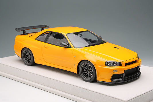 1/18 Built By Legends R34 in Yamabuki Yellow
