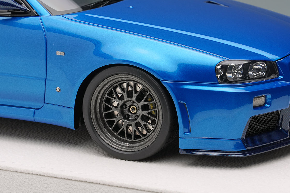 1/18 Built By Legends R34 in Bayside Blue