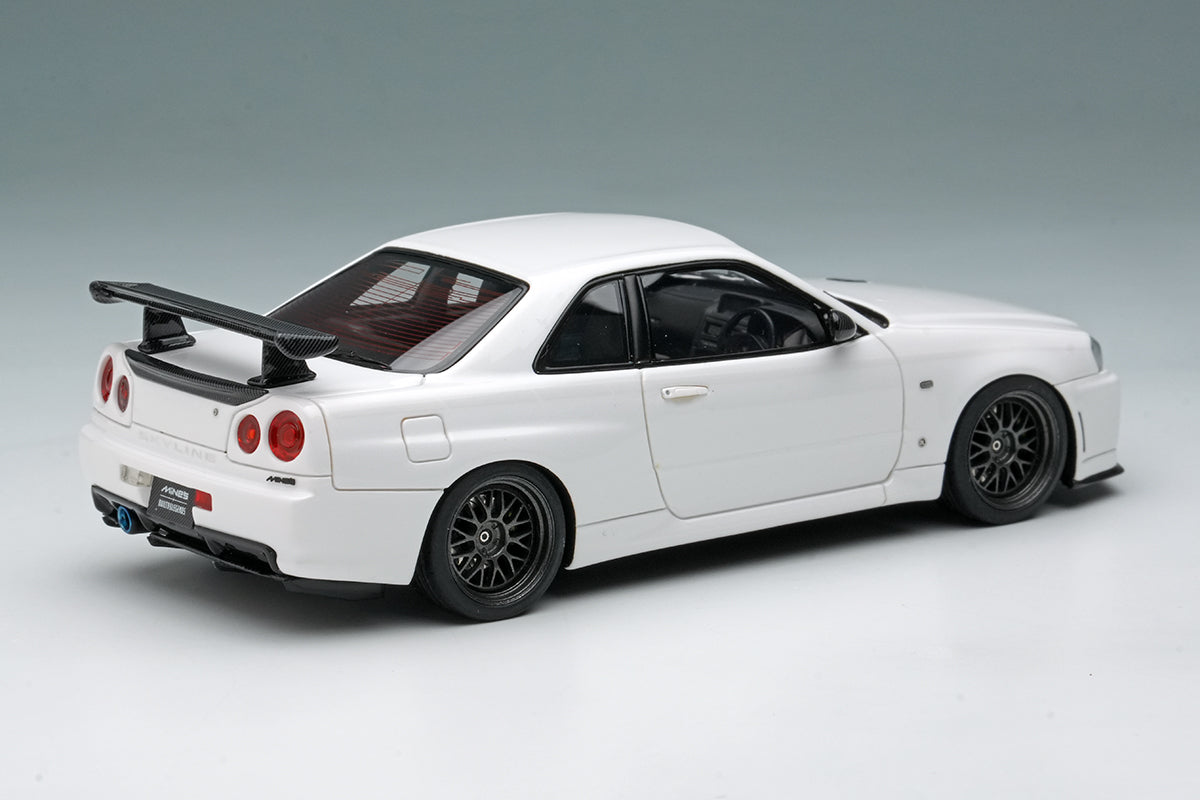 1/43 Built By Legends R34 in Shiranami White – builtbylegends