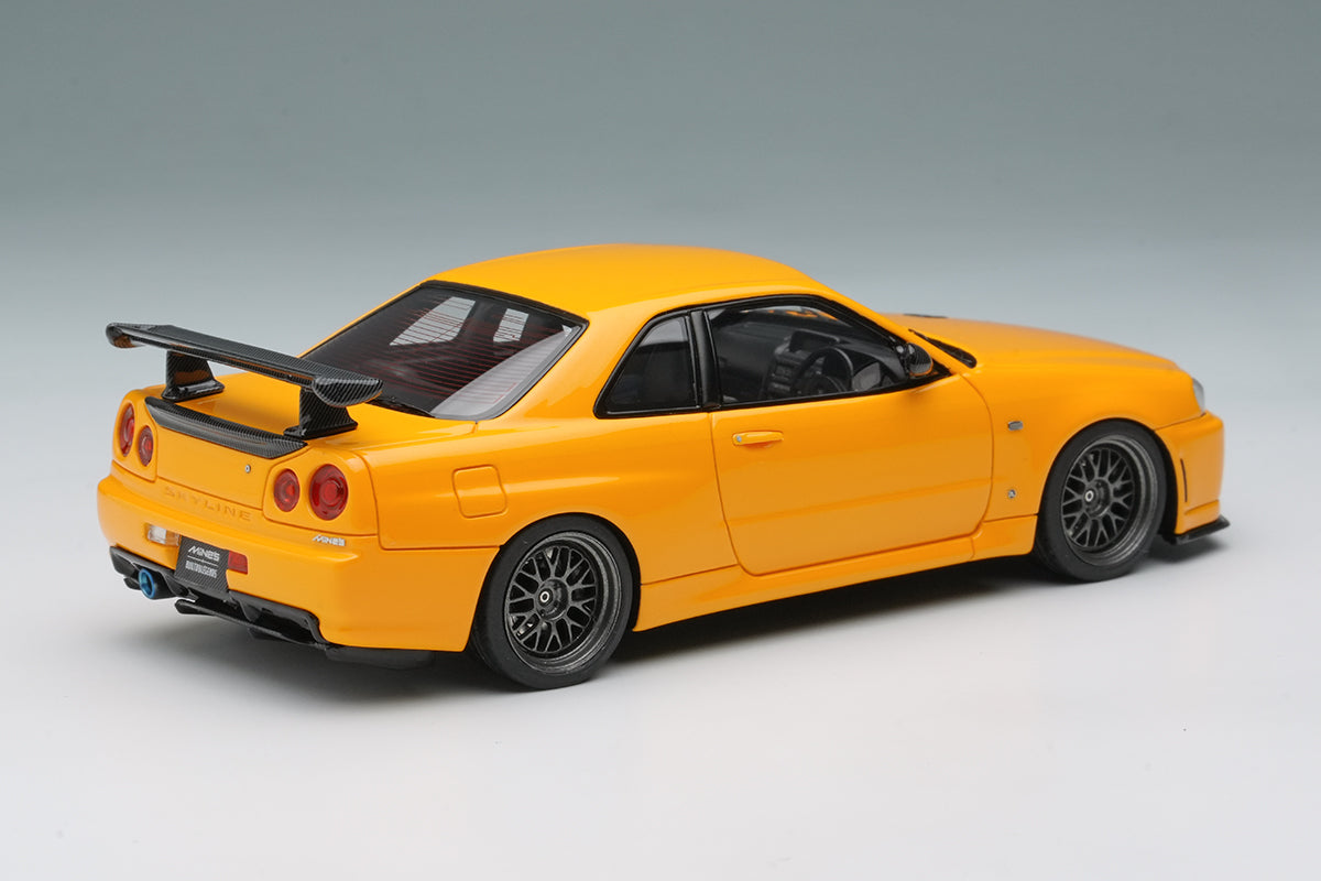1/43 Built By Legends R34 in Yamabuki Yellow
