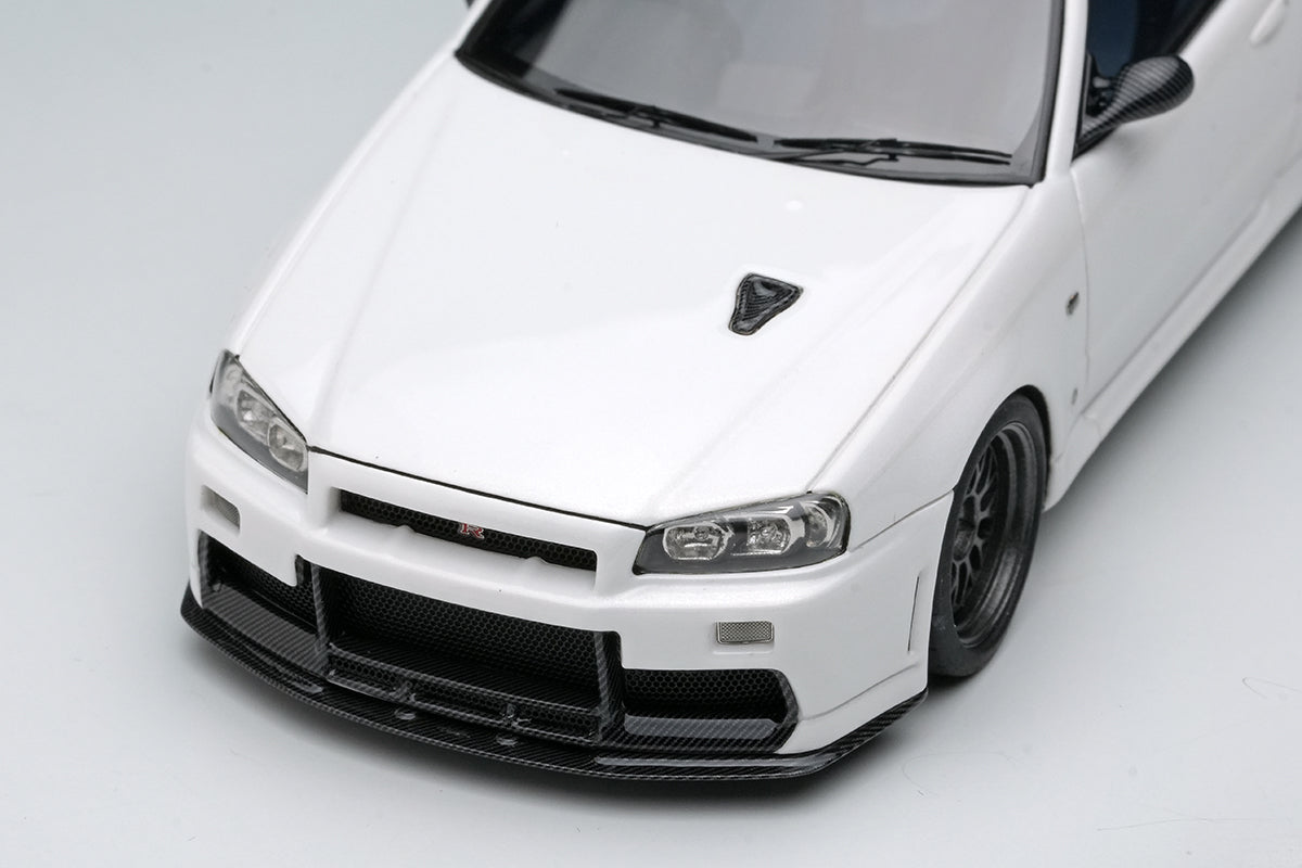 1/43 Built By Legends R34 in Shiranami White – builtbylegends