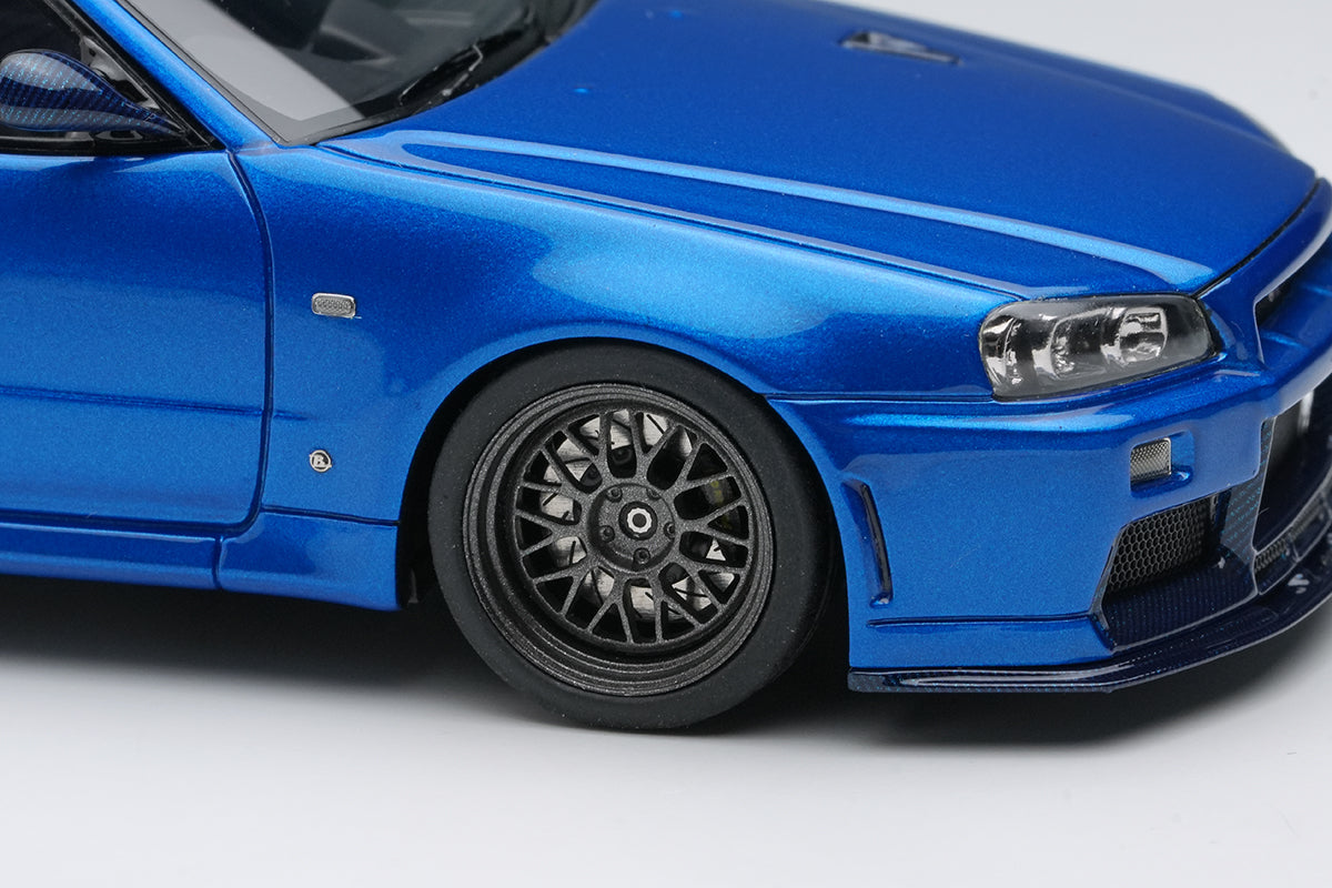 1/43 Built By Legends R34 in Bayside Blue