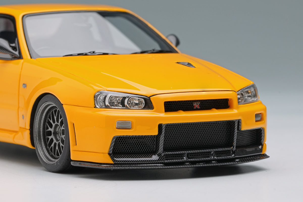 1/43 Built By Legends R34 in Yamabuki Yellow