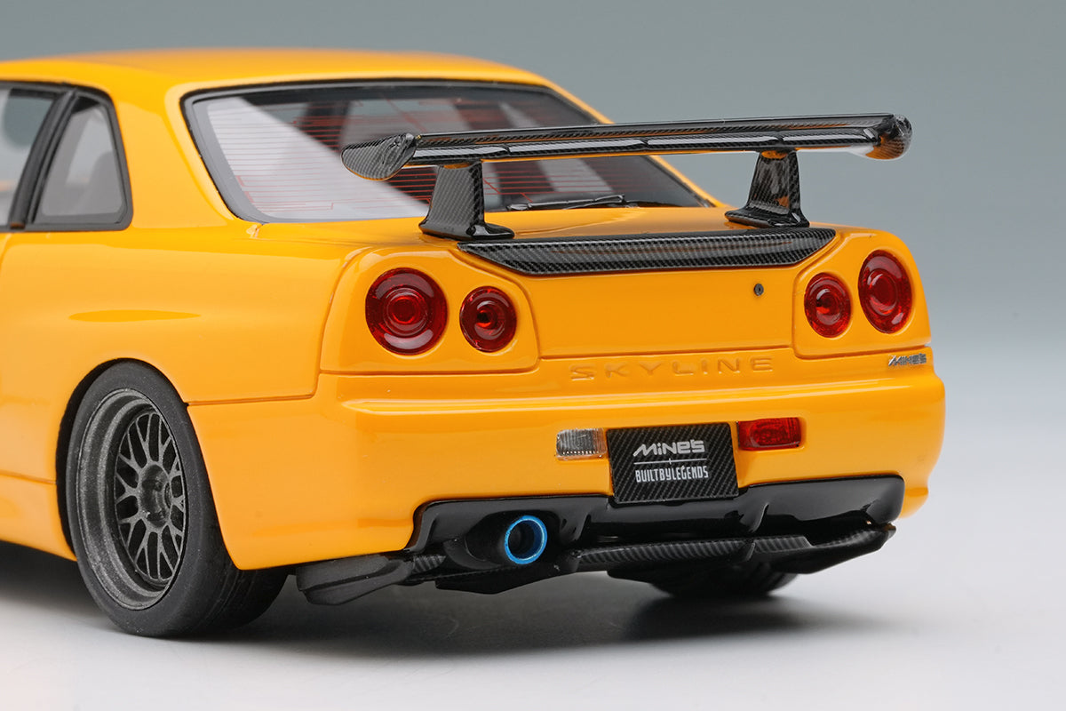 1/43 Built By Legends R34 in Yamabuki Yellow