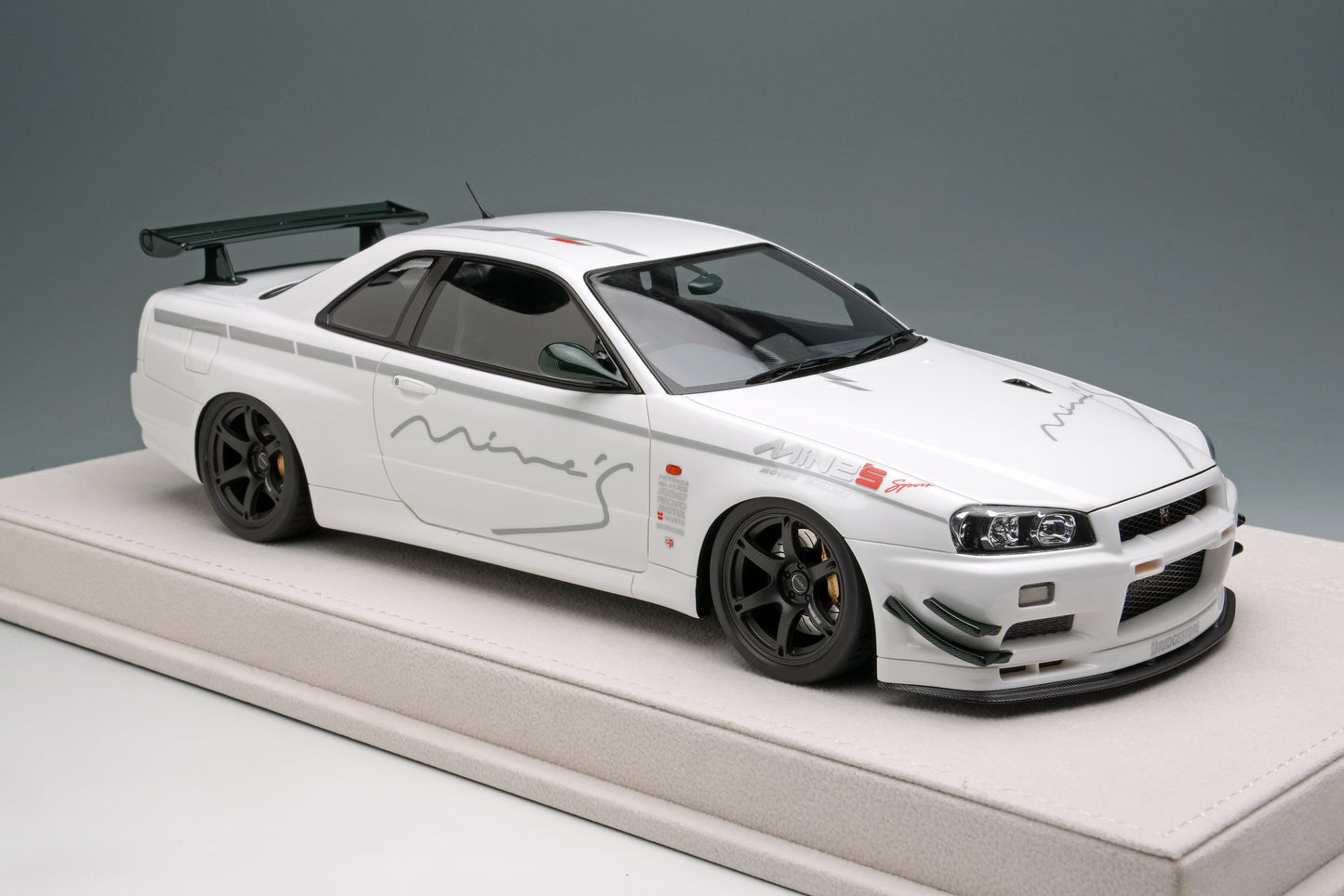 1/18 Limited Edition MINE'S R34 Demo Car TAS 2024