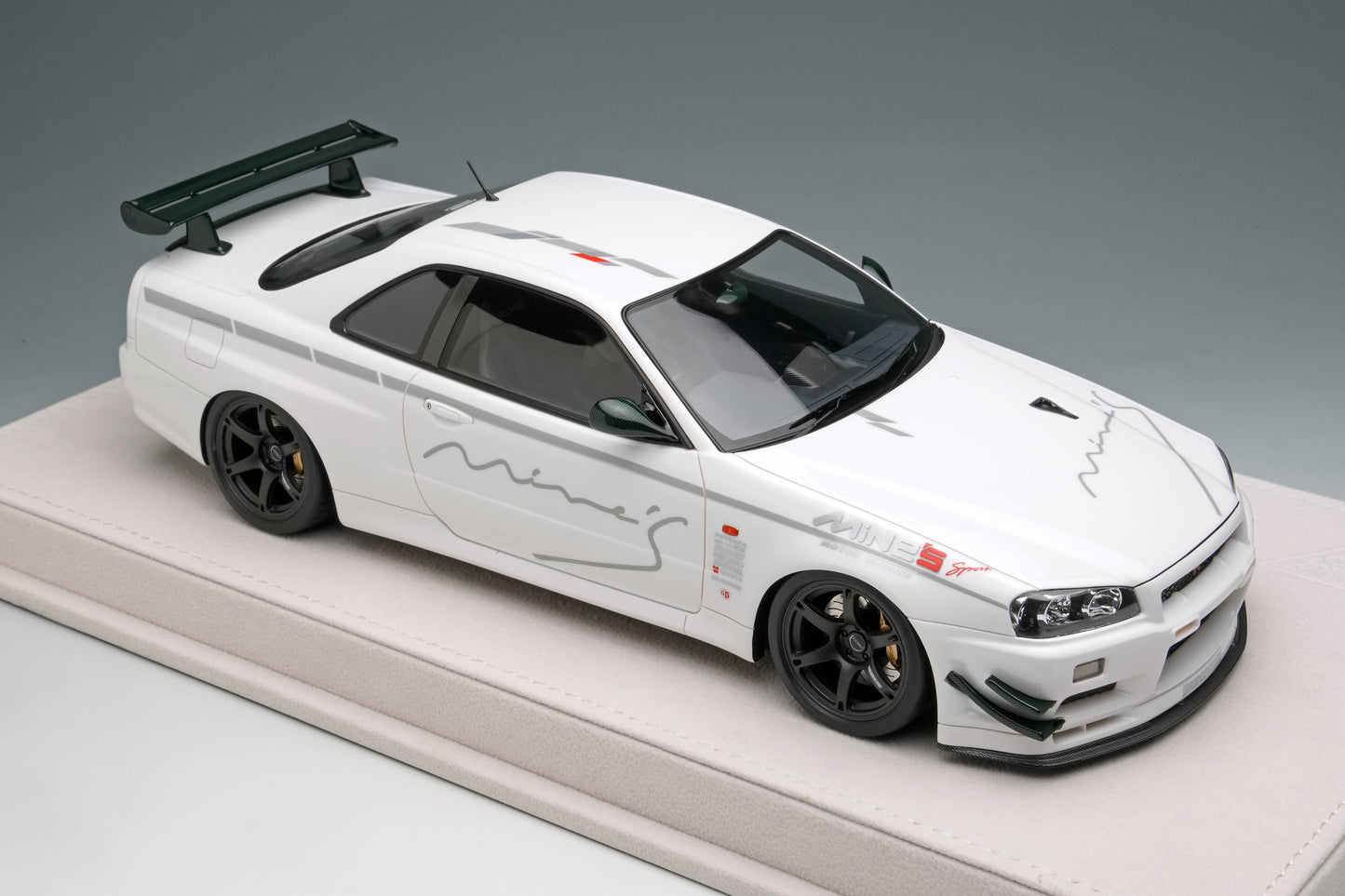 1/18 Limited Edition MINE'S R34 Demo Car TAS 2024