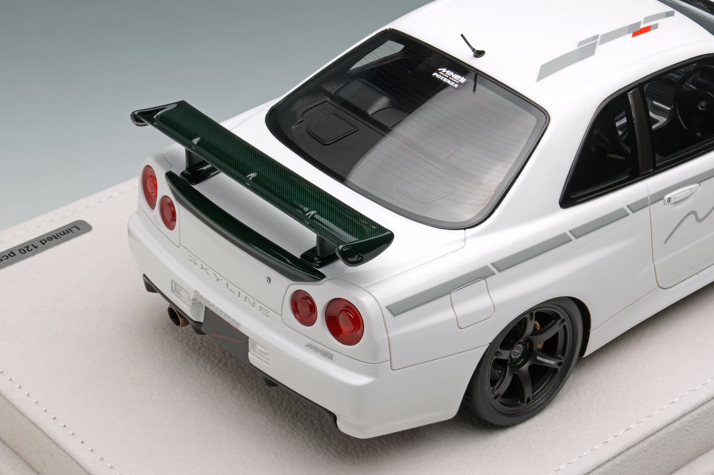 1/18 Limited Edition MINE'S R34 Demo Car TAS 2024