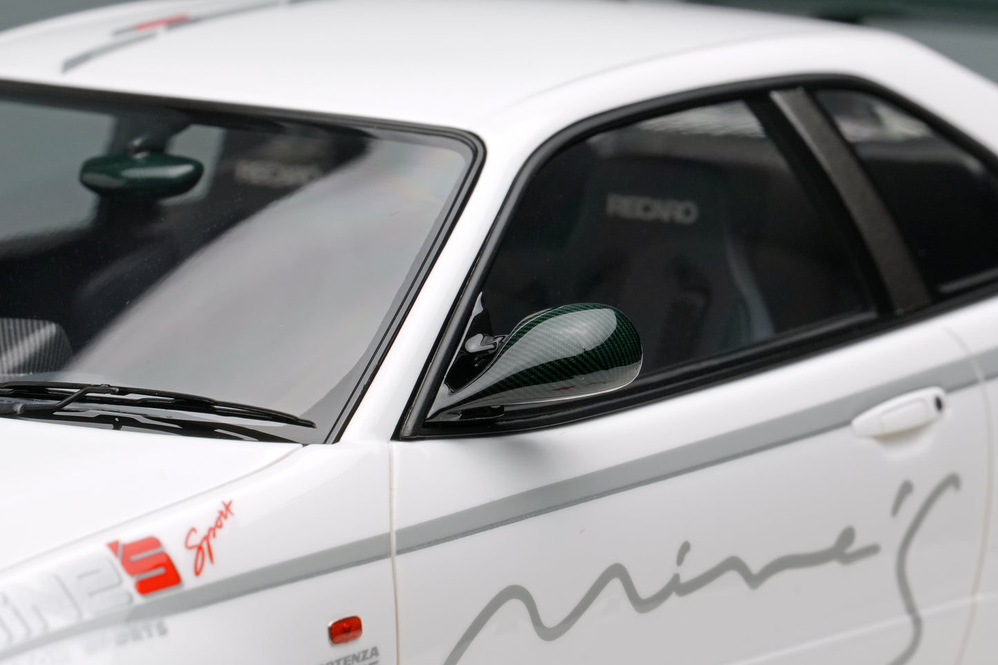 1/18 Limited Edition MINE'S R34 Demo Car TAS 2024