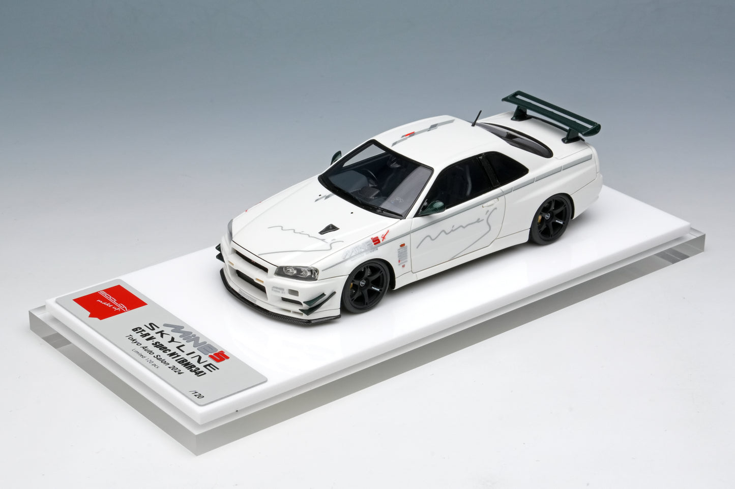 Limited Edition 1/43 MINE'S R34 Demo Car TAS 2024