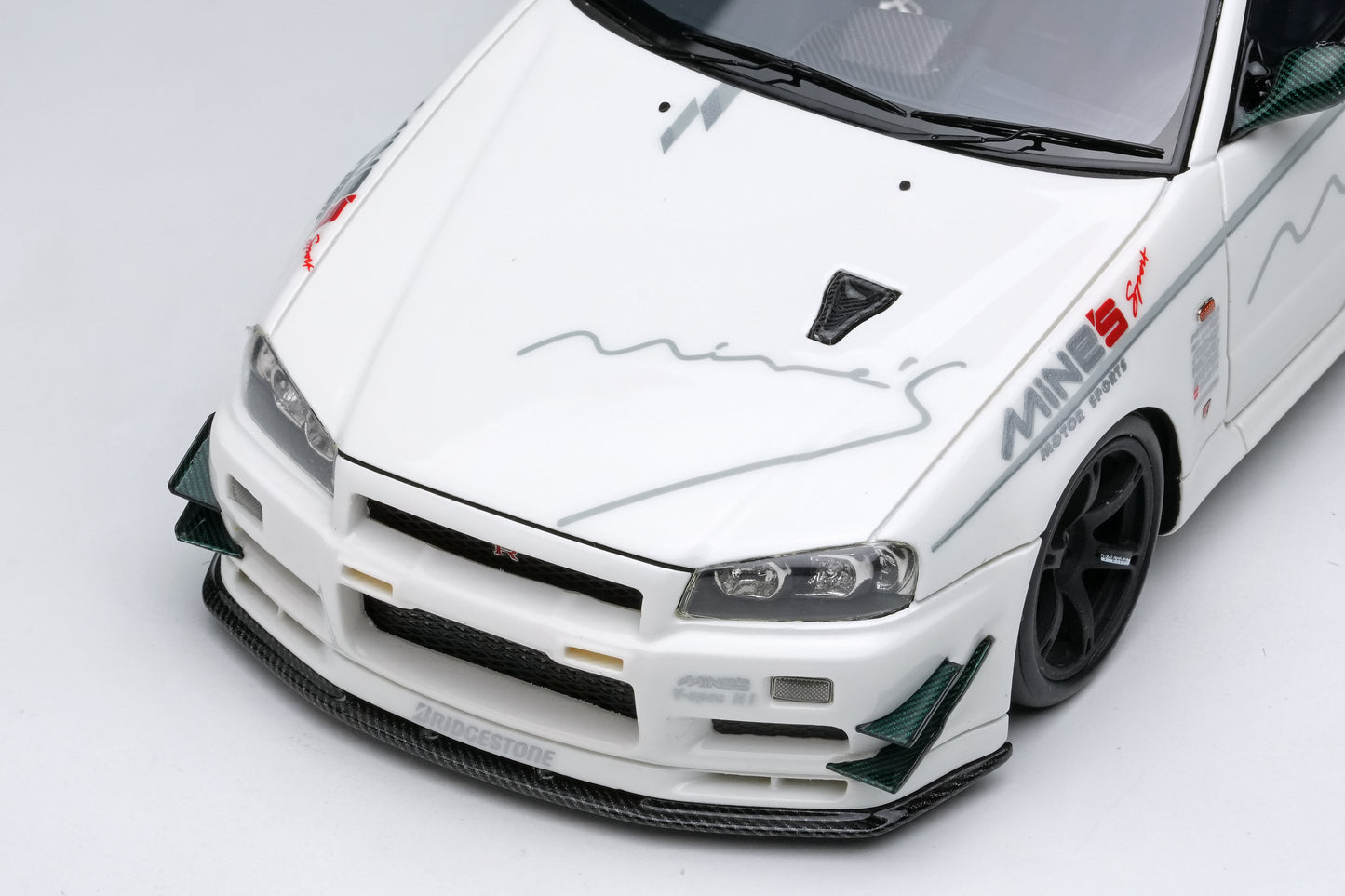 Limited Edition 1/43 MINE'S R34 Demo Car TAS 2024