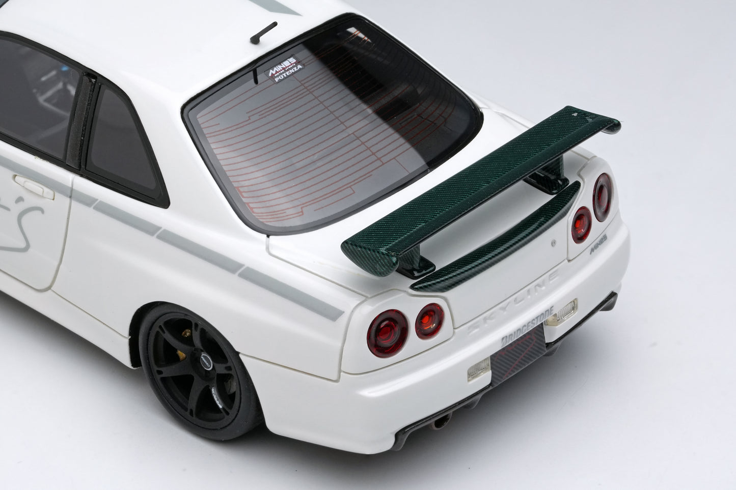 Limited Edition 1/43 MINE'S R34 Demo Car TAS 2024