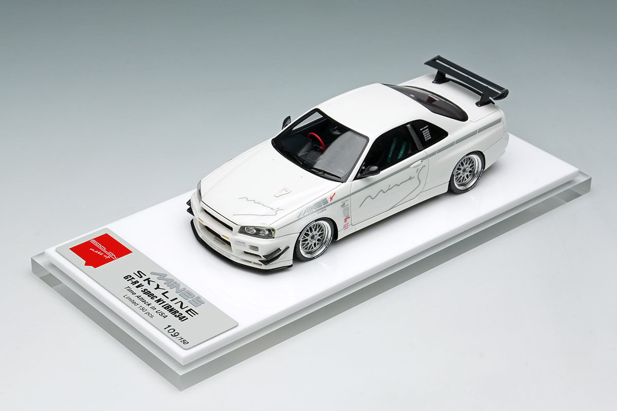 Limited Edition 1/43 MINE'S R34 Demo Car Willow Springs Time Attack Edition