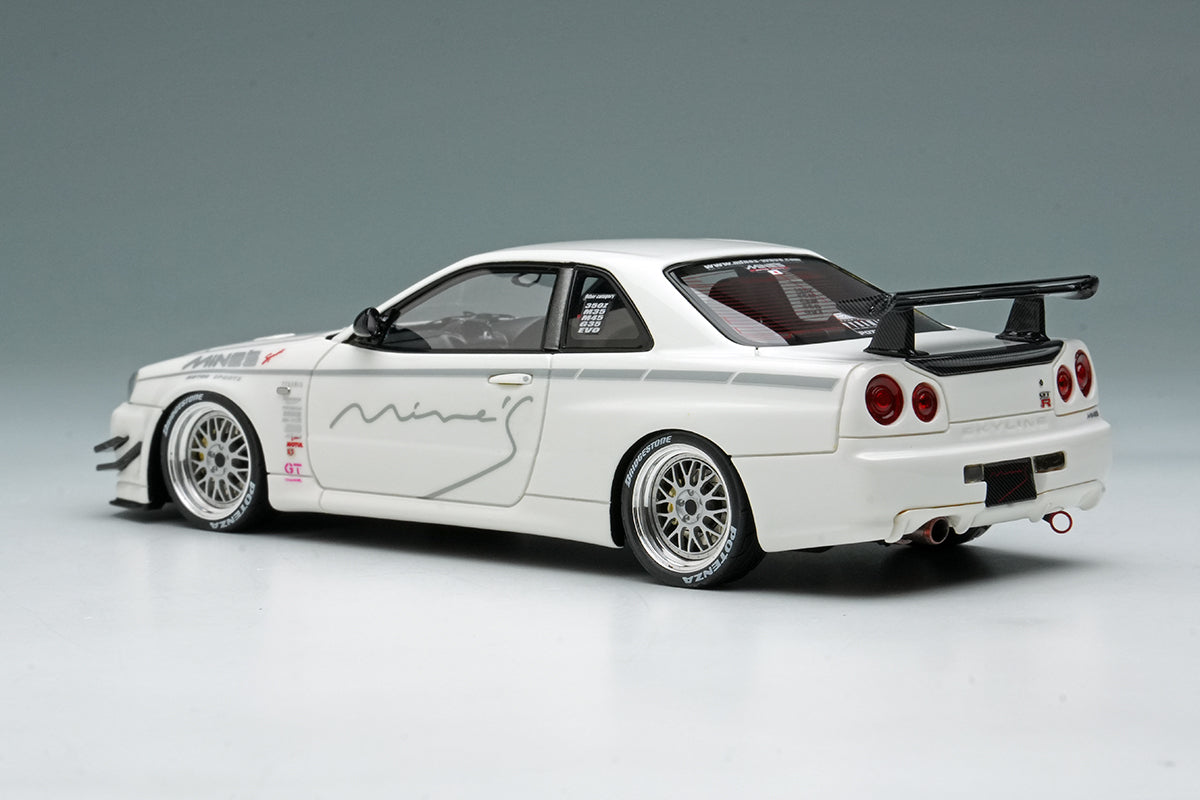 Limited Edition 1/43 MINE'S R34 Demo Car Willow Springs Time Attack Edition