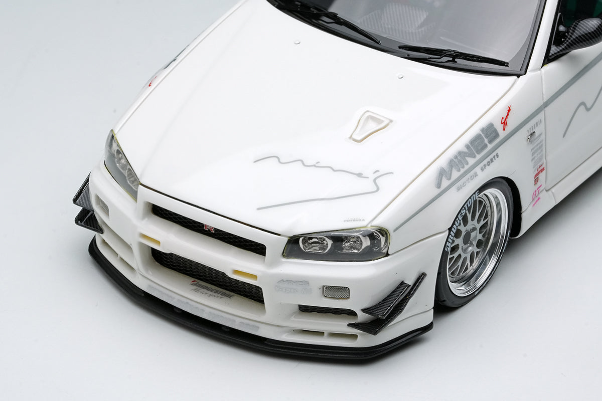 Limited Edition 1/43 MINE'S R34 Demo Car Willow Springs Time Attack Edition