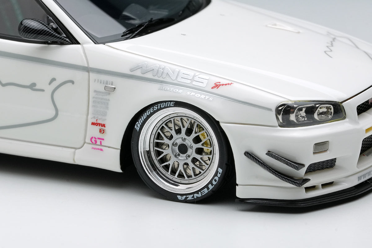 Limited Edition 1/43 MINE'S R34 Demo Car Willow Springs Time Attack Edition