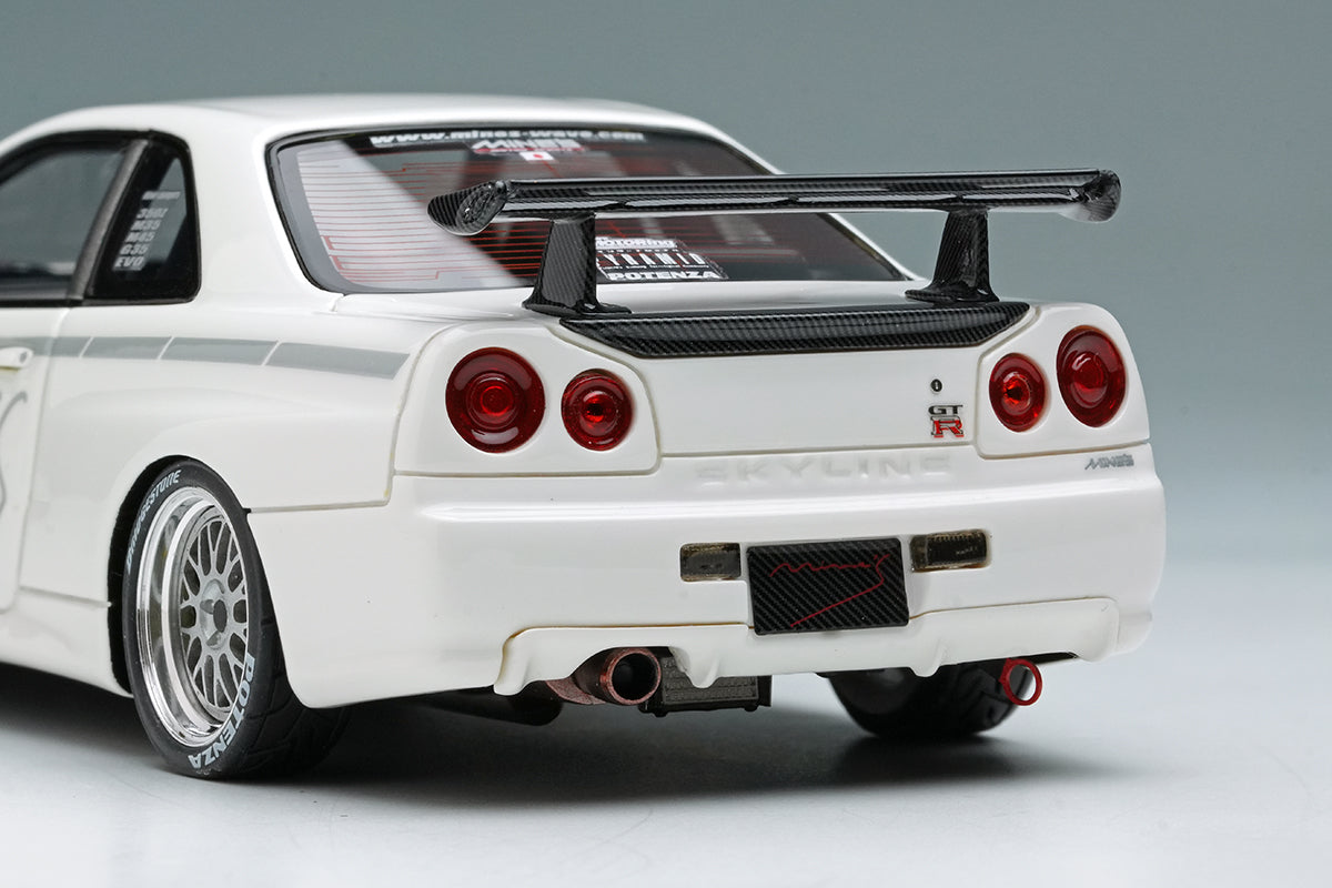 Limited Edition 1/43 MINE'S R34 Demo Car Willow Springs Time Attack Edition