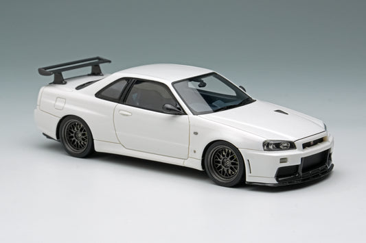 1/43 Built By Legends R34 in Shiranami White