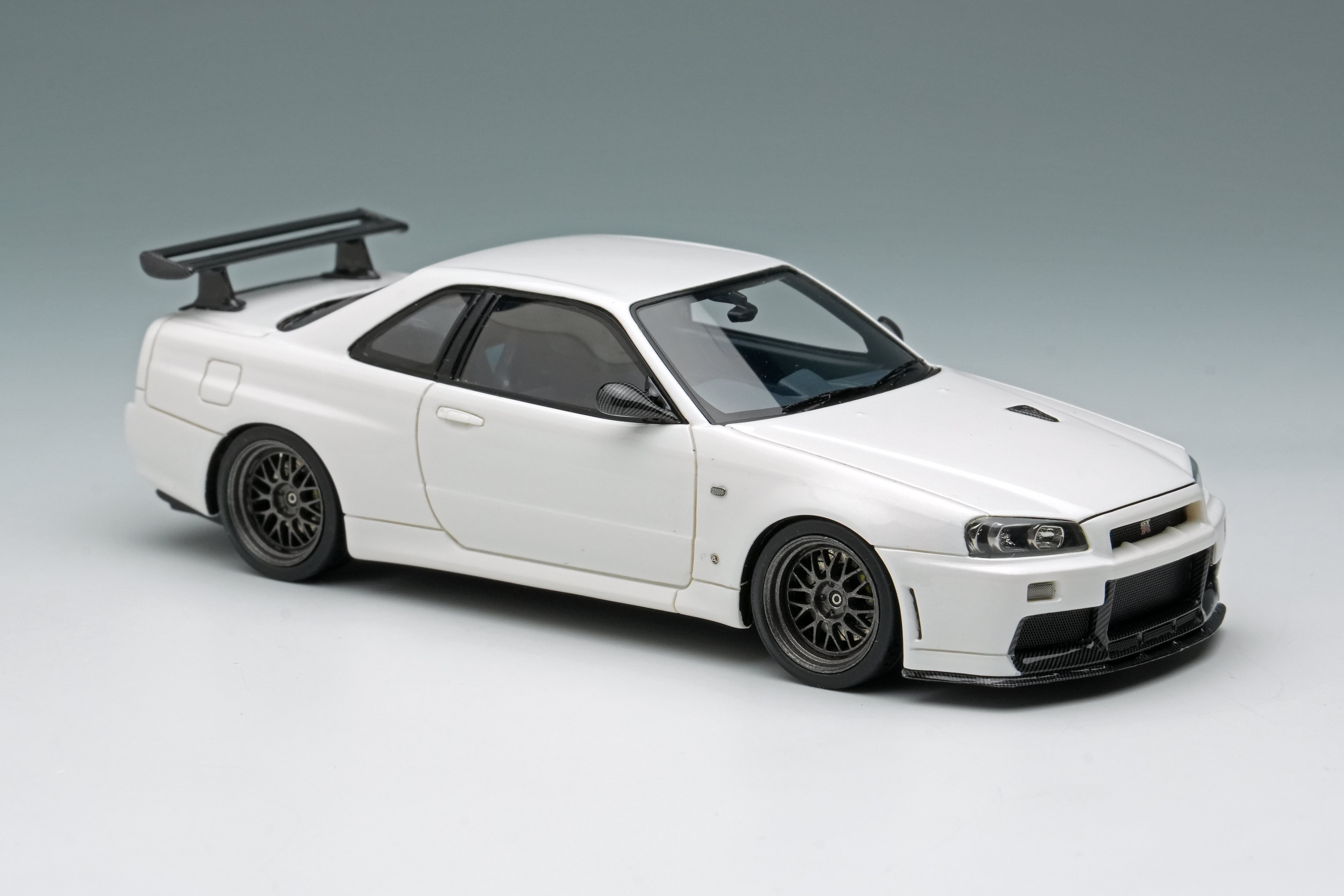 1/43 Built By Legends R34 in Shiranami White – builtbylegends