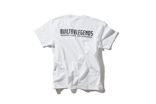 Built By Legends White Crew Tee