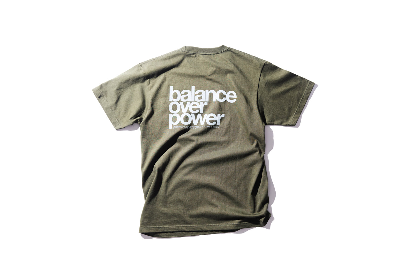 Balance Over Power Tee