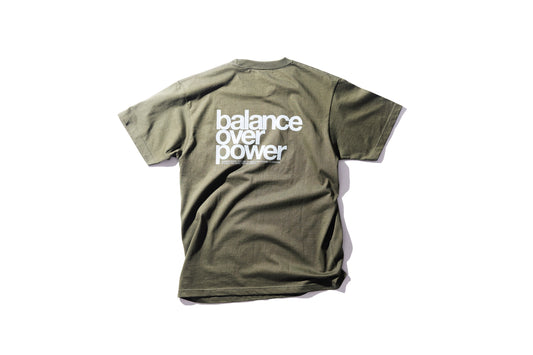 Balance Over Power Tee